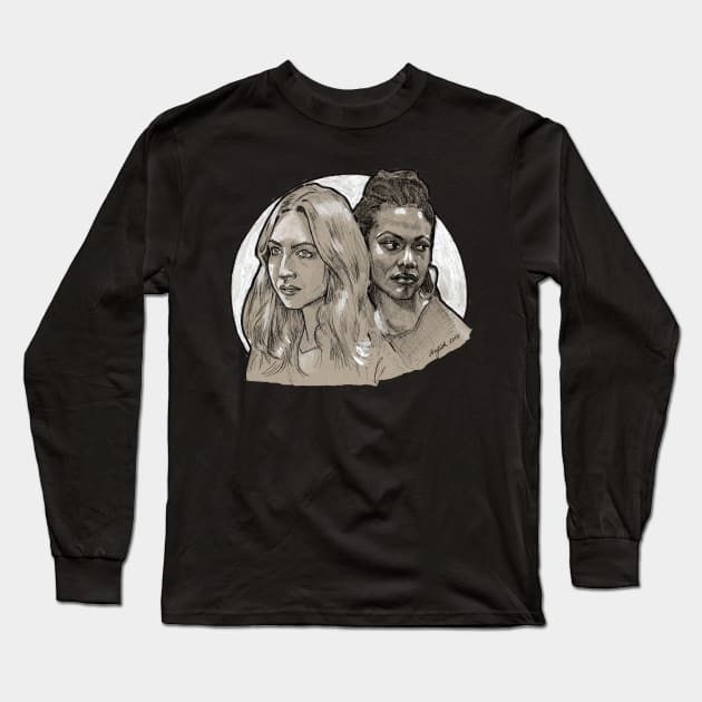 Nomi and Amanita from Sense8 Long Sleeve T-Shirt by mancha